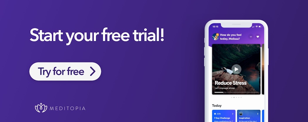 Start your free trial! - Meditopia EN