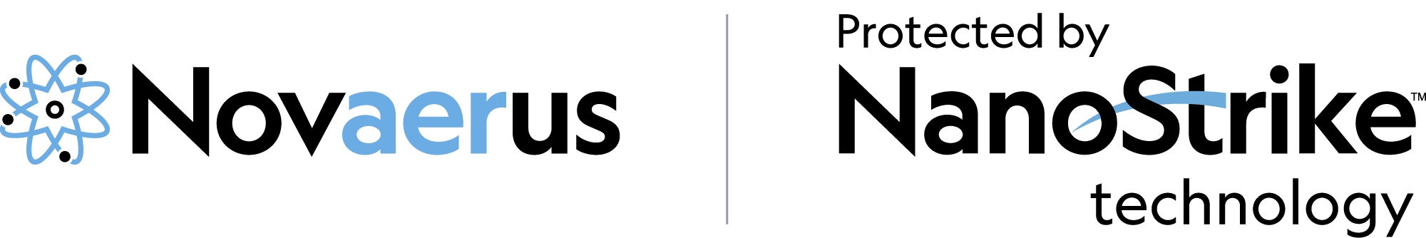 Novaerus and NanoStrike logos