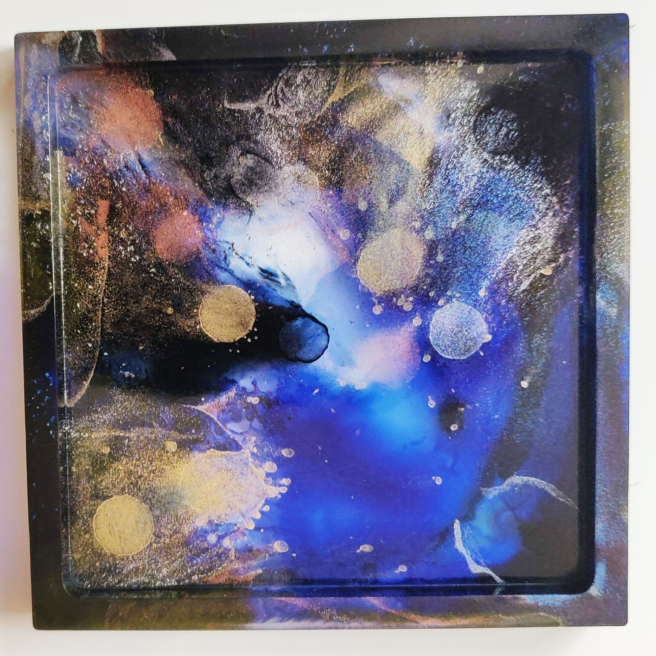 Resin, coaster