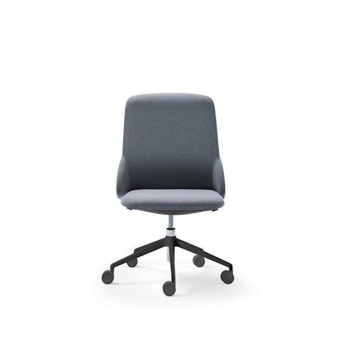 Deep Managerial shcienale basso senza braccioli su sfondo bianco