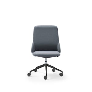 Deep Managerial Deep Managerial shcienale basso senza braccioli su sfondo bianco