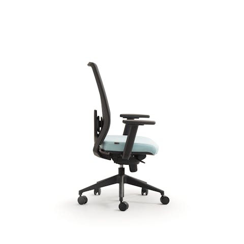 Honey seat with high back and armrests Honey seat on white background
