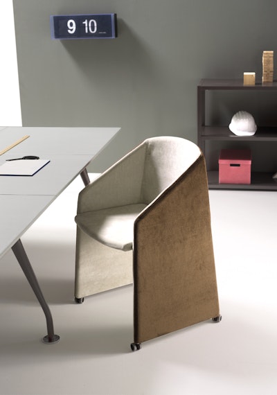 Foldable Hyaway tub chair without Tablet Hyway tub chair in a studio for hospitality