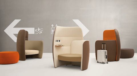 Only ju struttura a guscio con comoda seduta Only ju struttura a guscio con comoda seduta