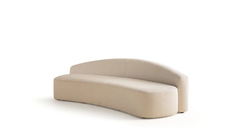 Kyokusen divano monolitico Divano per il living di design