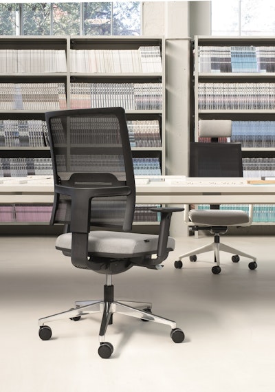 Managerial armchair Up-Down lumbar support chair