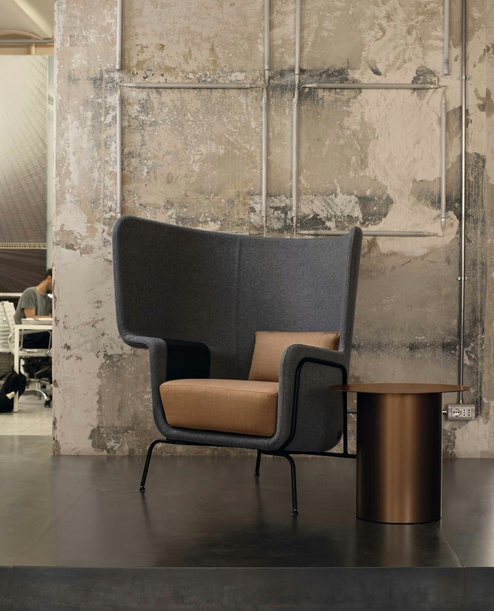 Innovativa poltrona per l’attesa ed il relax Hip poltrona da lettura
