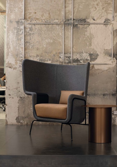 Innovativa poltrona per l’attesa ed il relax Hip poltrona da lettura