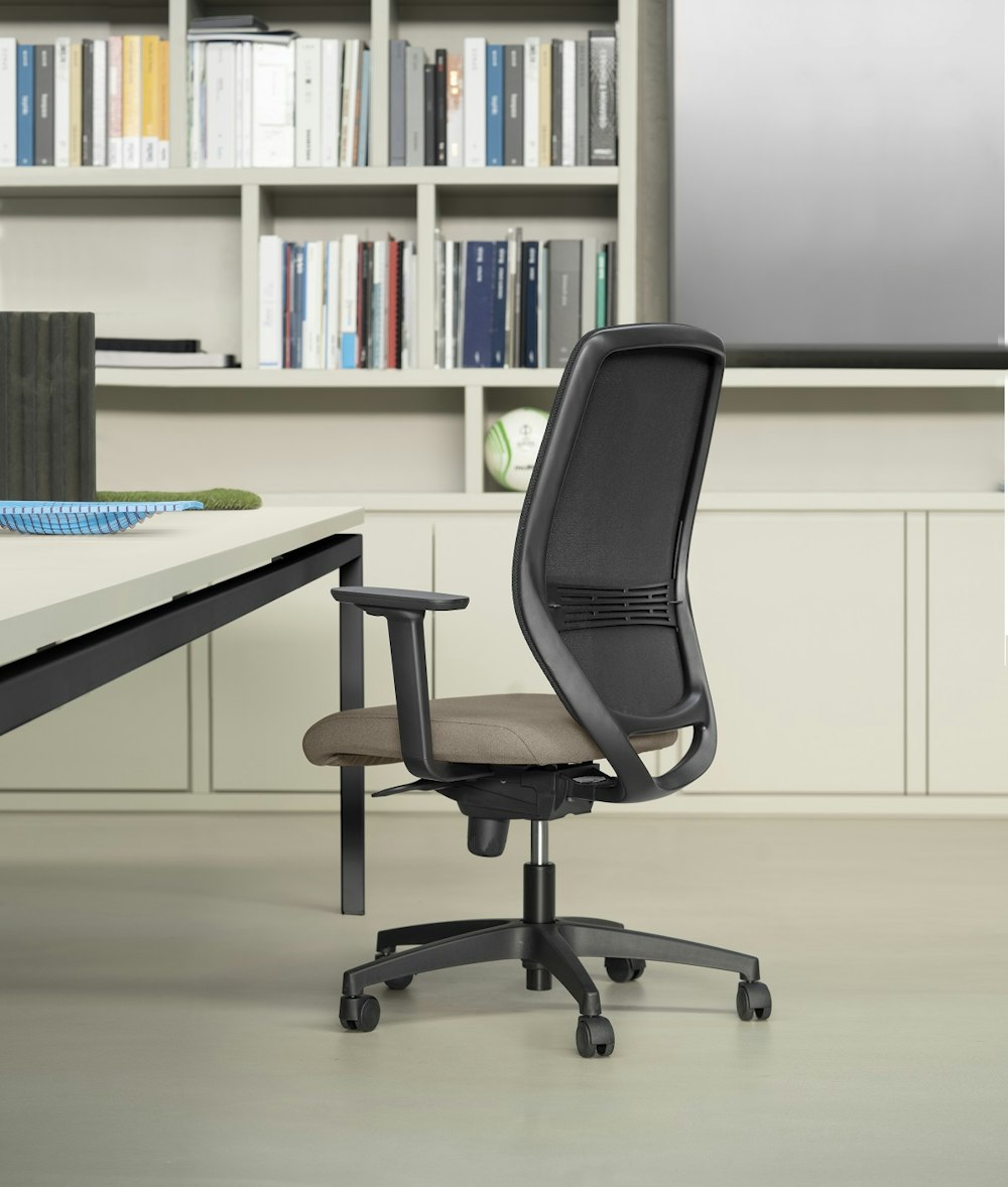 Speed sedia da scrivania rete nera