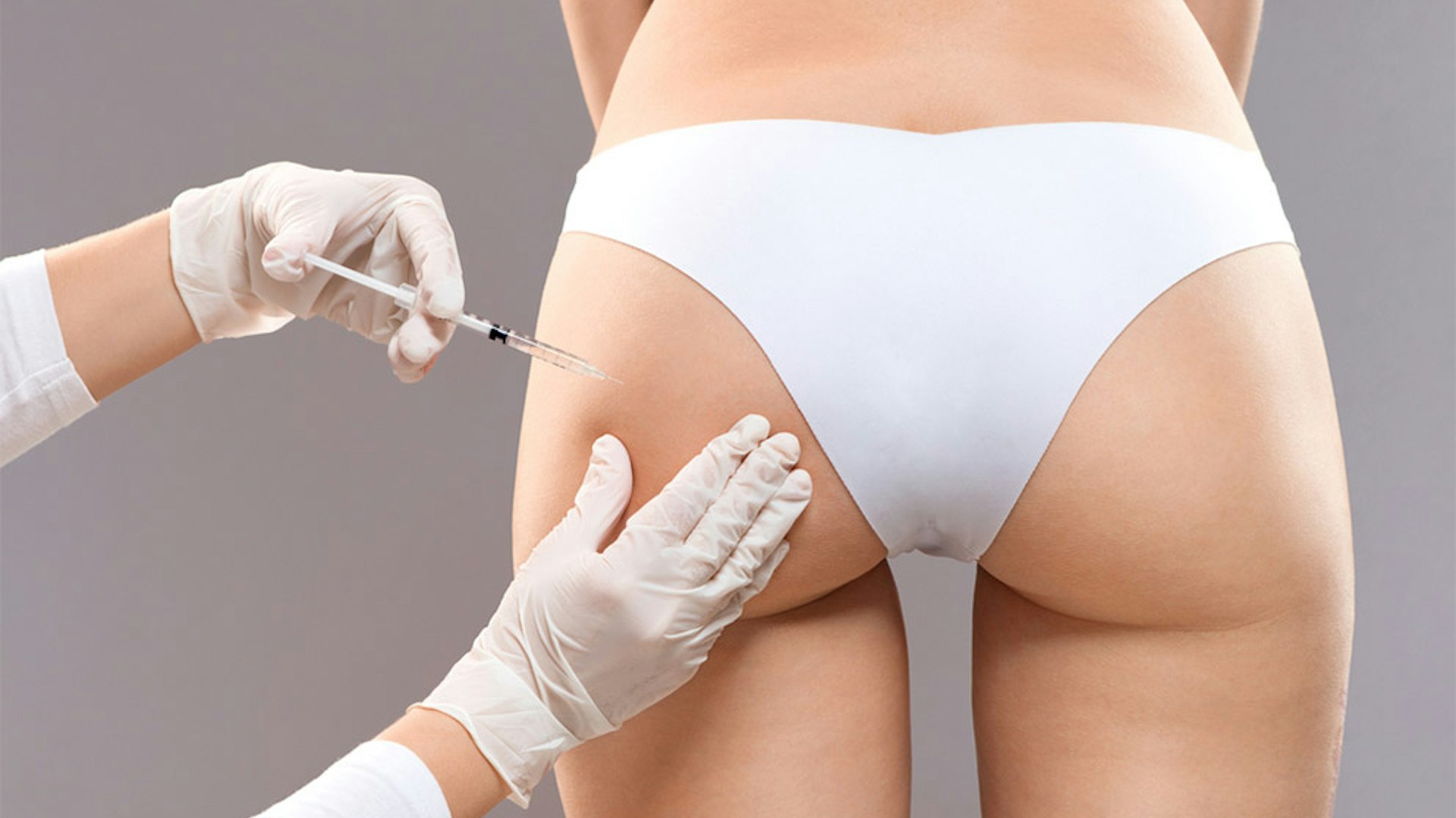 woman having bbl injection