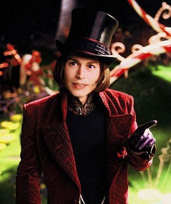 wallpapers Johnny Depp Willy Wonka No Hat charlie and the chocolate factory prequel