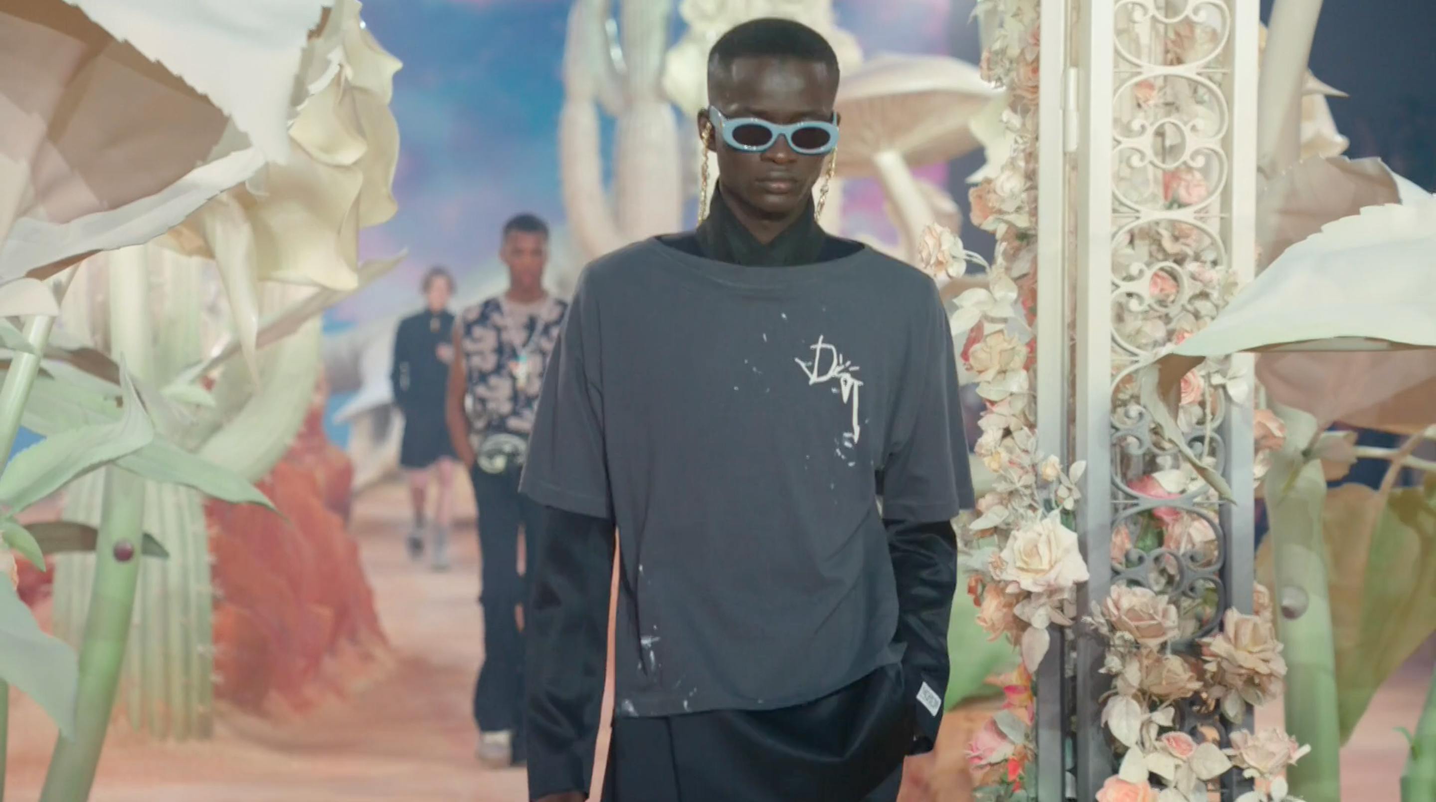 Look Backstage at Travis Scott and Dior Men's Spring/Summer 2022 Show - Cactus  Jack