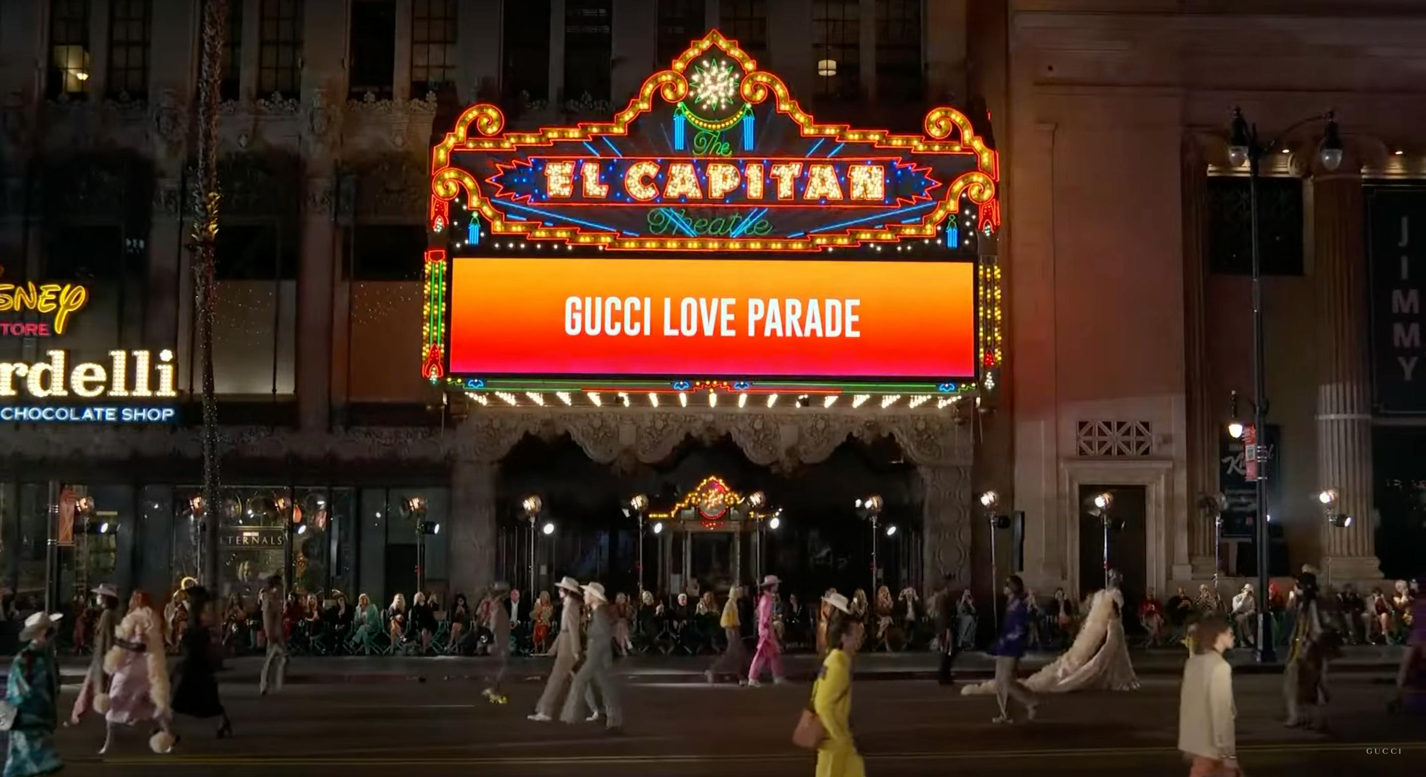 Gucci Goes to Hollywood for the Spring/Summer 2022 Love Parade