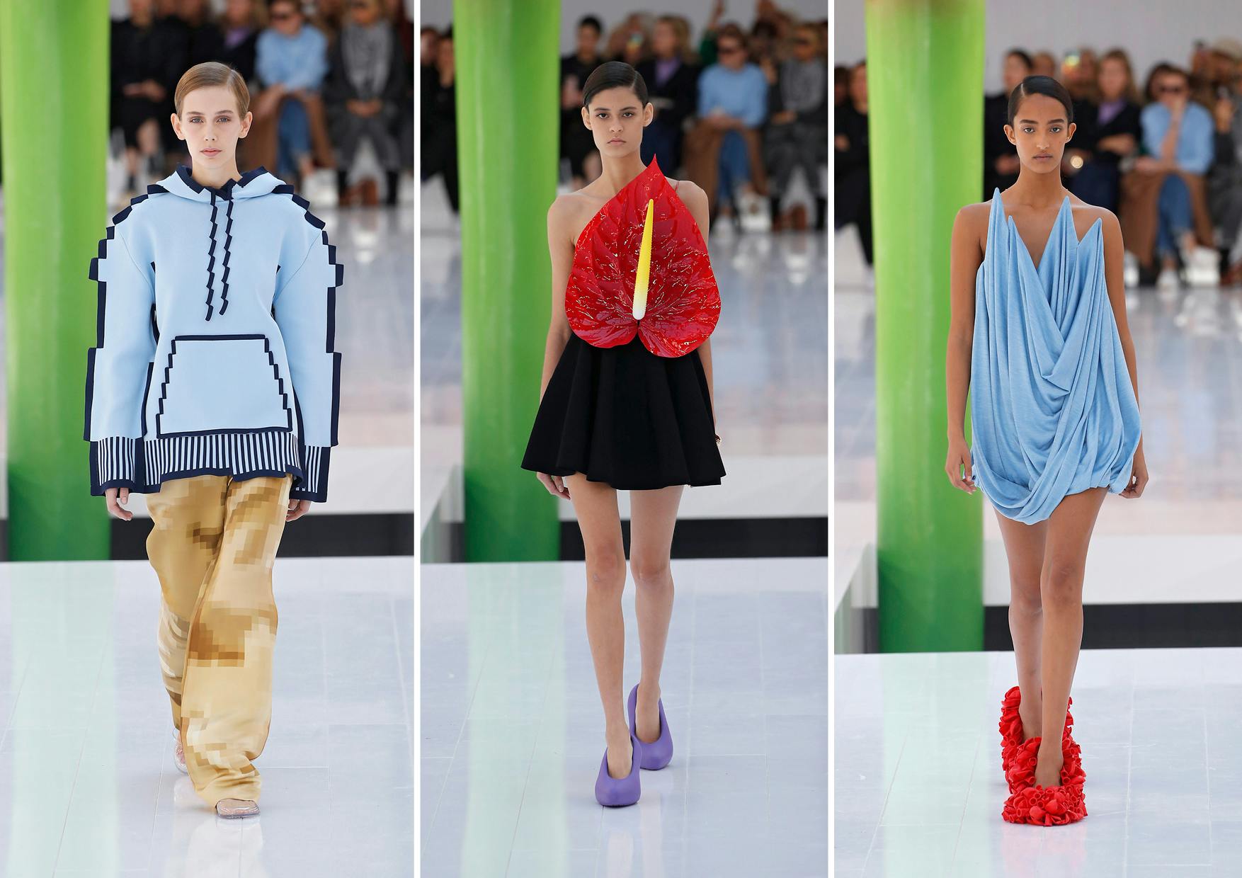 The formal reduction of Loewe and the spring summer 2023 fashion show