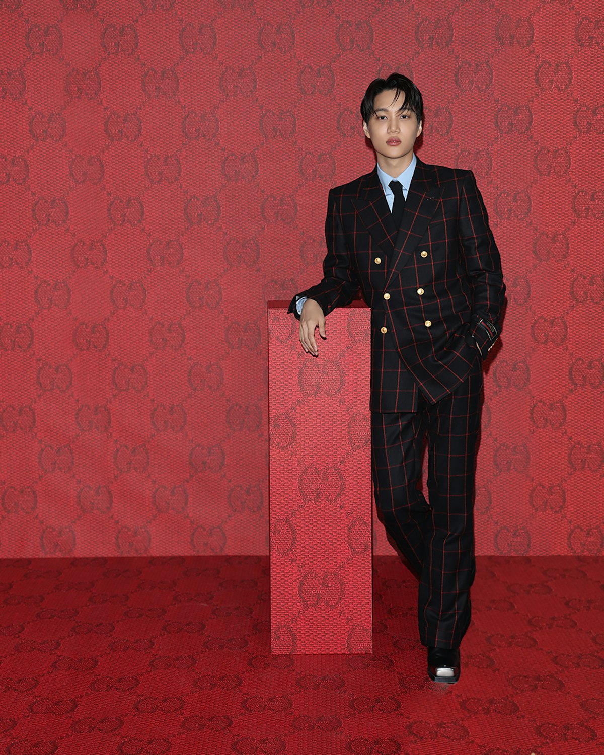 All the Celebrity Vip Looks at the Gucci Fall/Winter 2023 Men’s Fashion ...