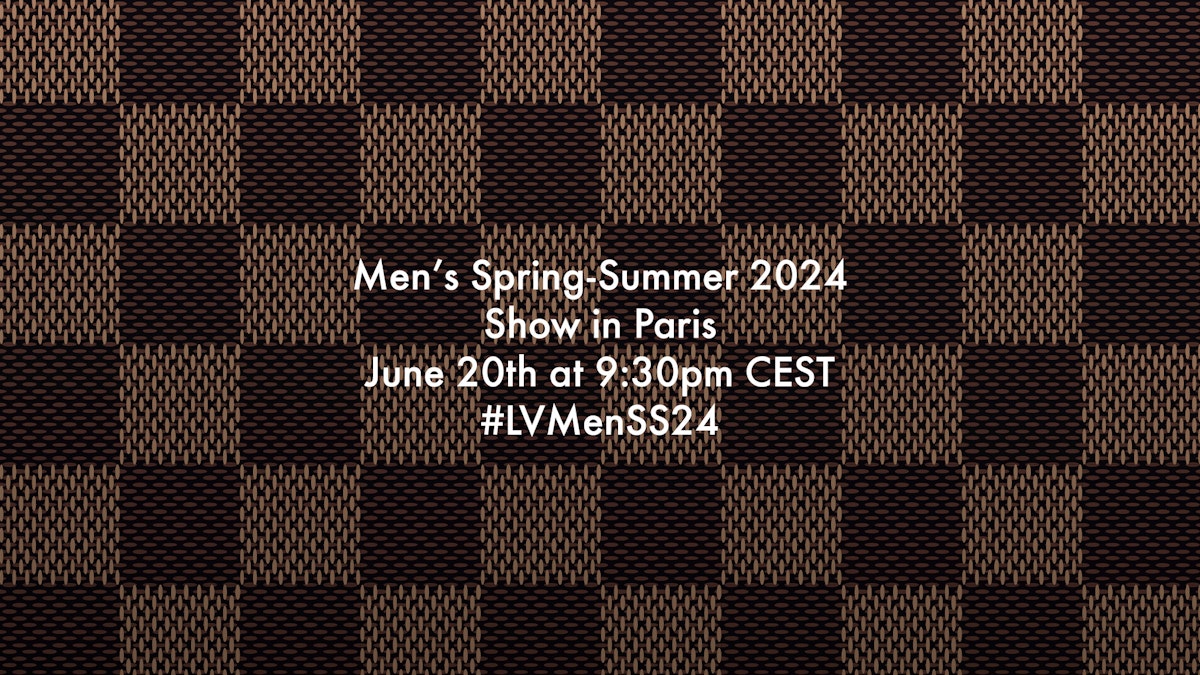 Runway @louisvuitton Men Spring-Summer 2024