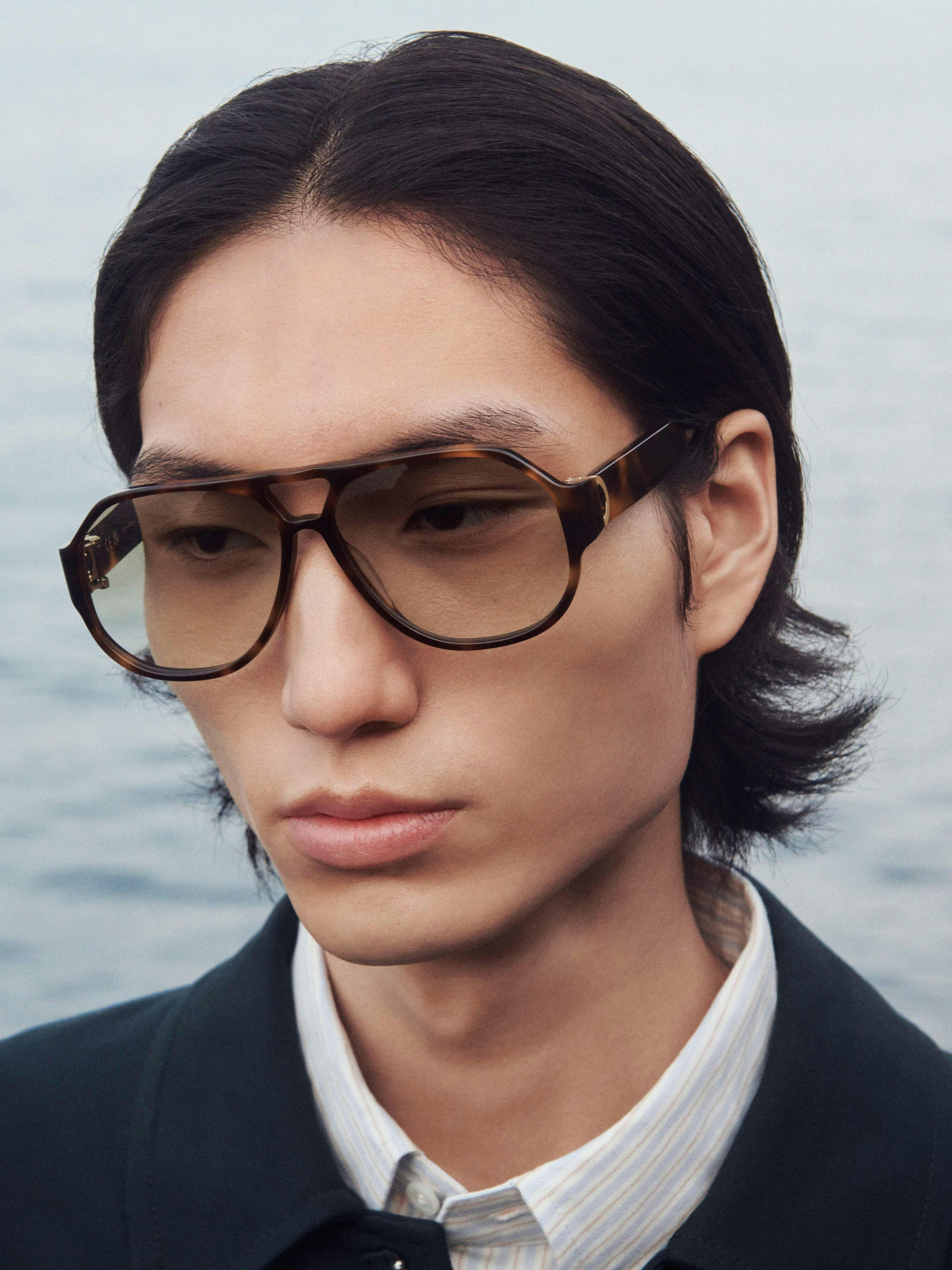 COS x Linda Farrow ‘Facet’ Sunglasses COS X Linda Farrow Orbit Sunglasses - Round | Wardrobe Icons main image 4