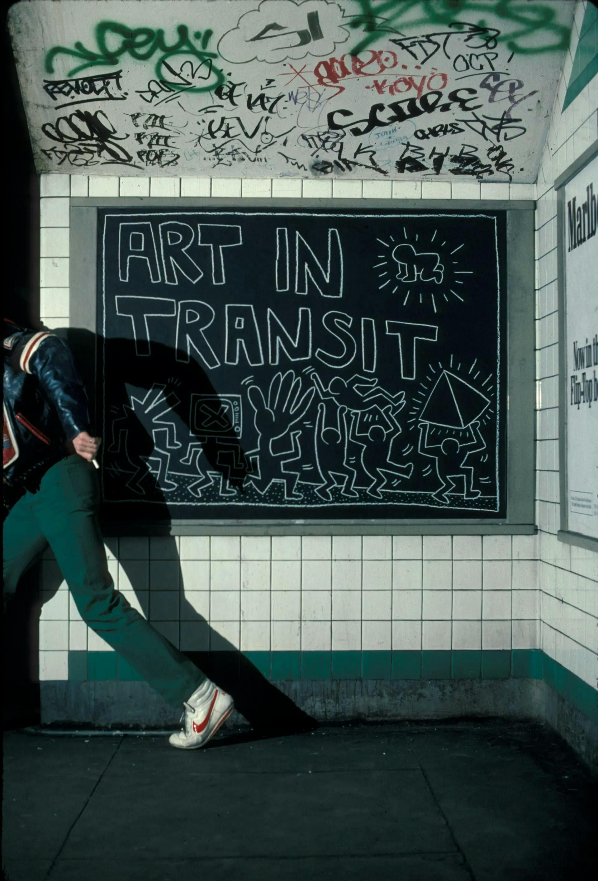 アート・デザイン・音楽 ART IN TRANSIT Keith Haring Haring – Art in Transit | Keith Haring