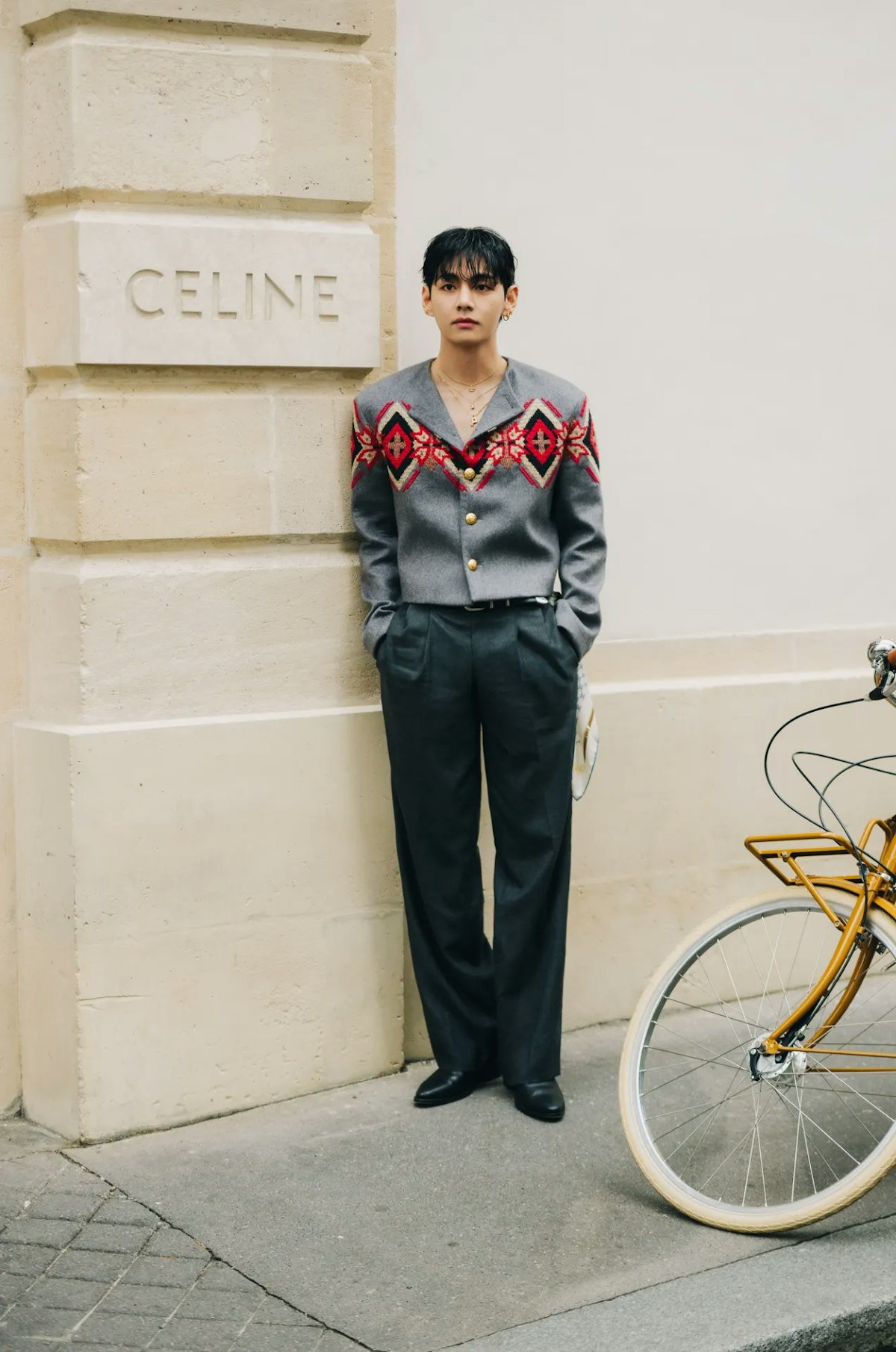 All of BTS V's Stylish and Sartorial Outfits in Paris
