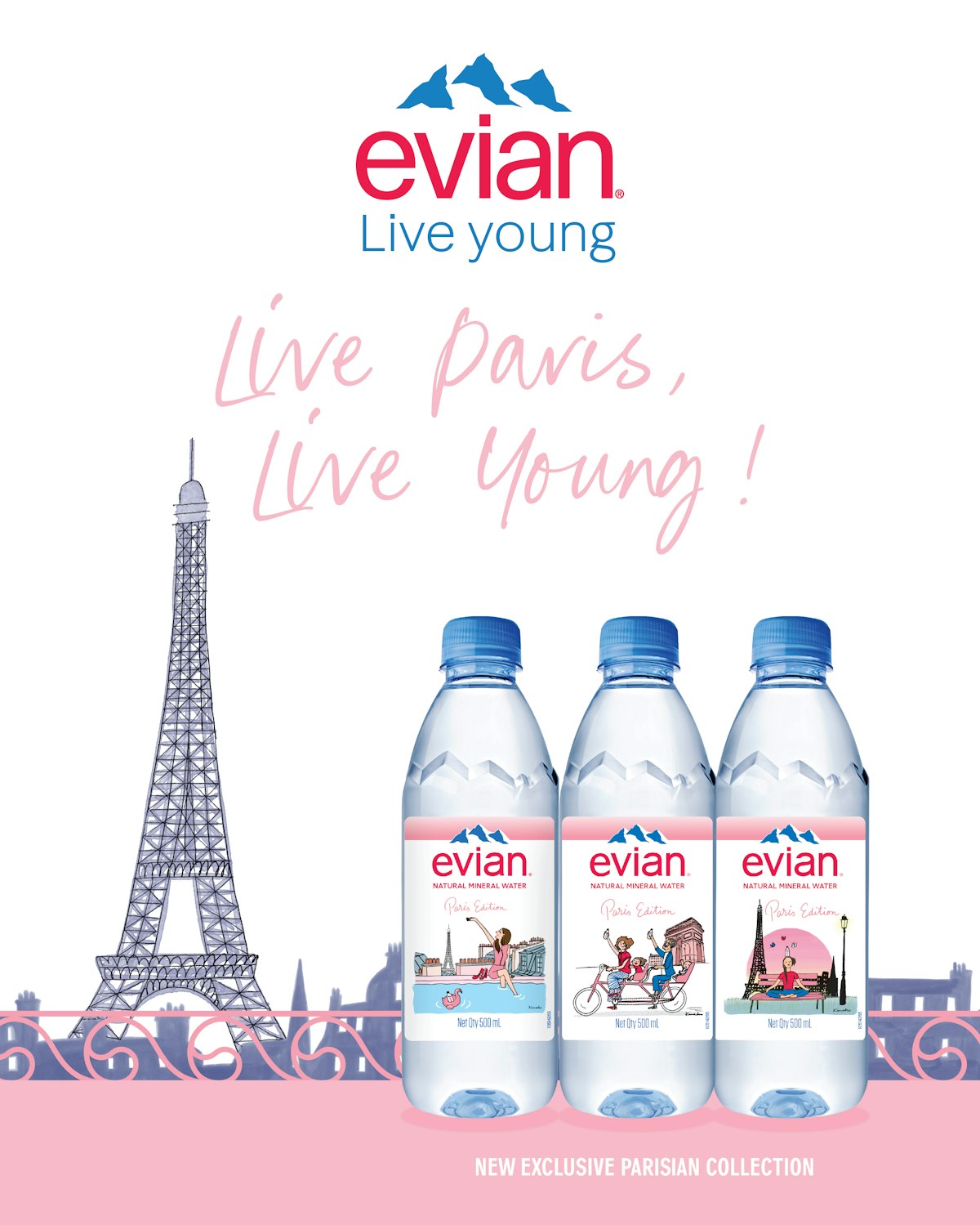 Paris In A Bottle Evian Unveils Its New Limited Edition Bottle Collection paris-in-a-bottle-evian-unveils-its-new-limited-edition-bottle-collection