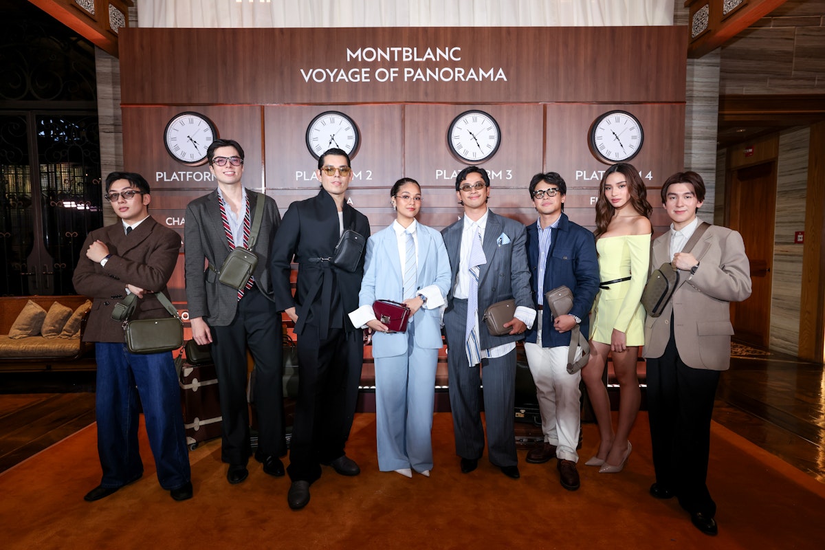 Montblanc Brought 'The Journey: Let's Write' to Manila With a Train Station Fantasy