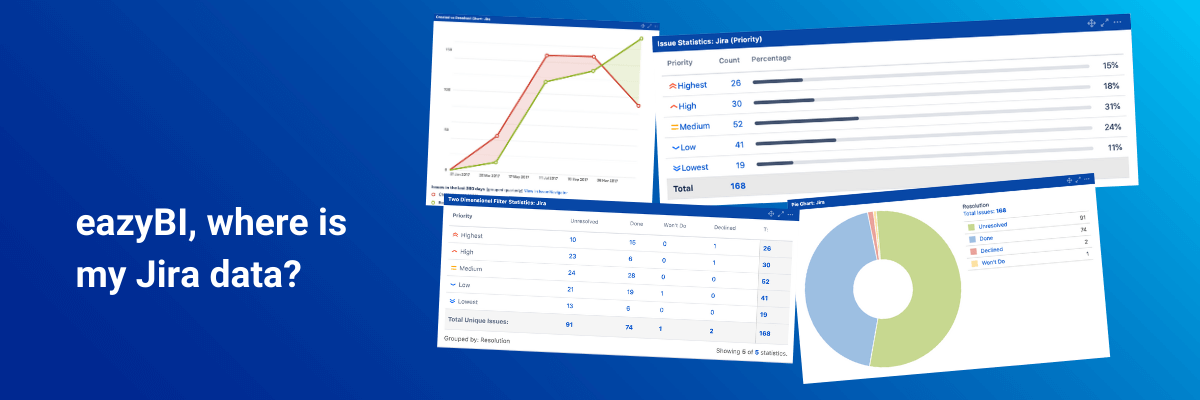 eazyBI, where is my Jira data?