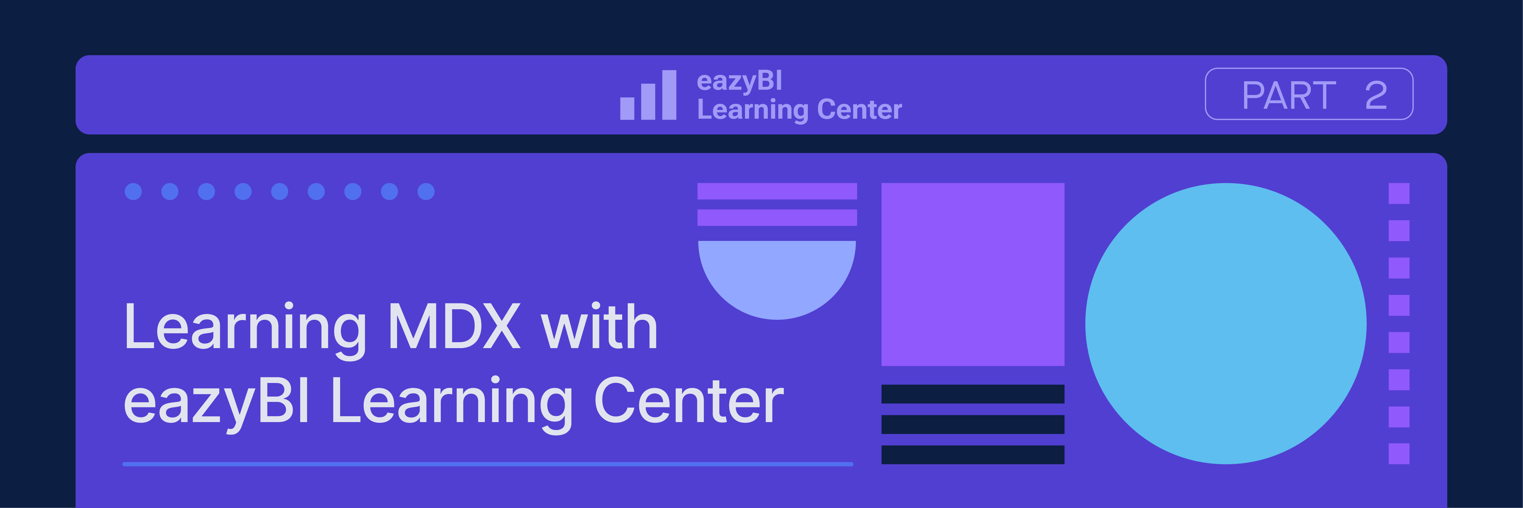 Learning MDX with eazyBI Learning Center