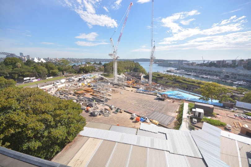 Construction of the Sydney Modern Project
