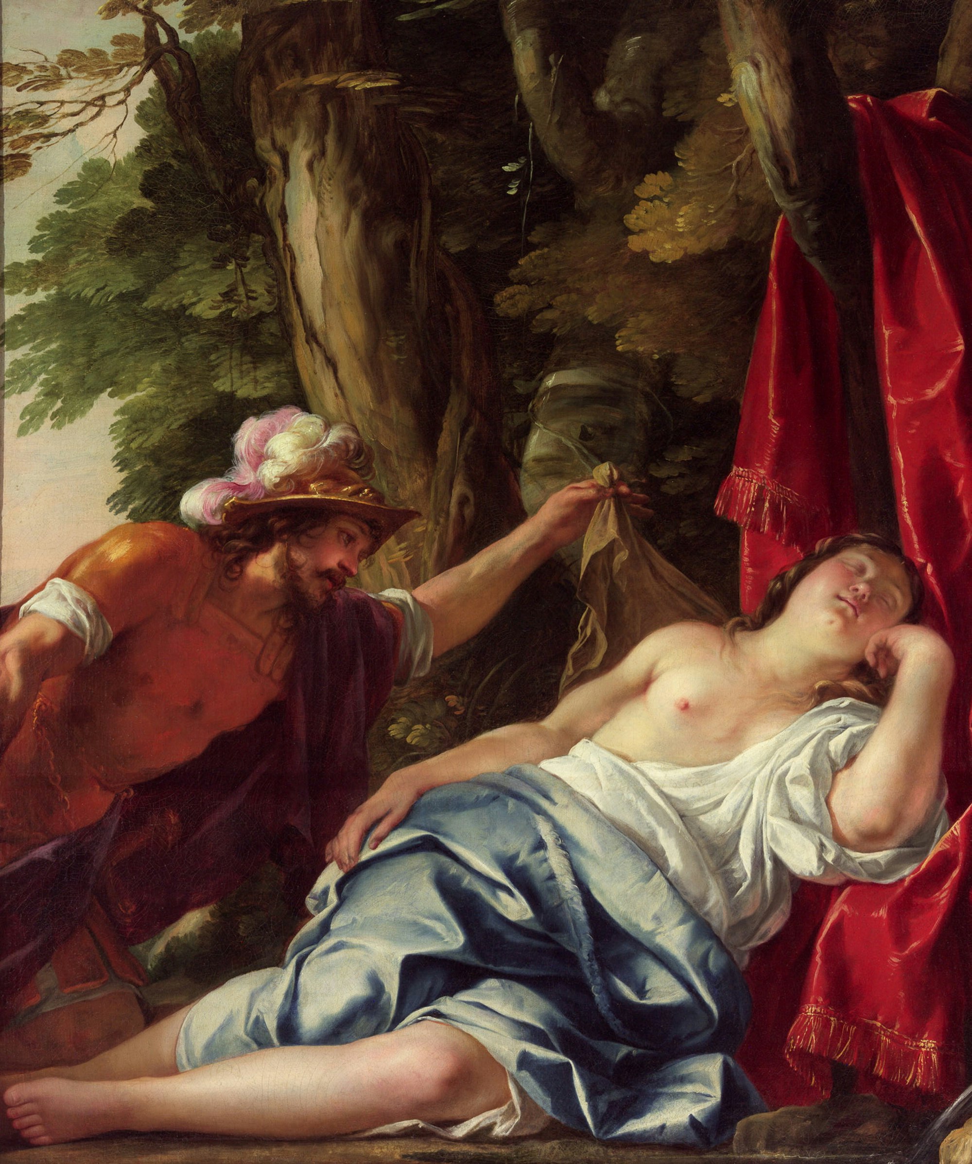 Jacques Blanchard, Mars and the vestal virgin 1638