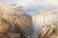 Conrad Martens, Apsley Falls 1874  