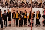 Students from Hilltop Road Public School, Merrylands visit the Art Gallery of NSW for Art Pathways