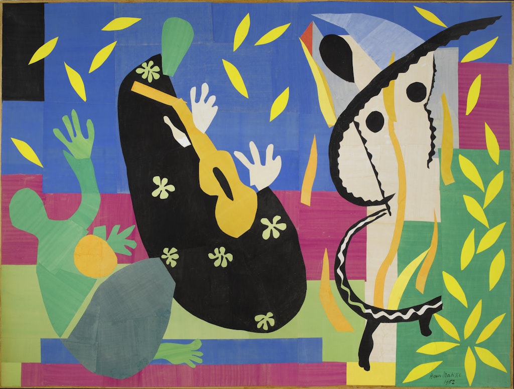 Henri Matisse 'The sorrow of the king (La tristesse du roi)' 1952.