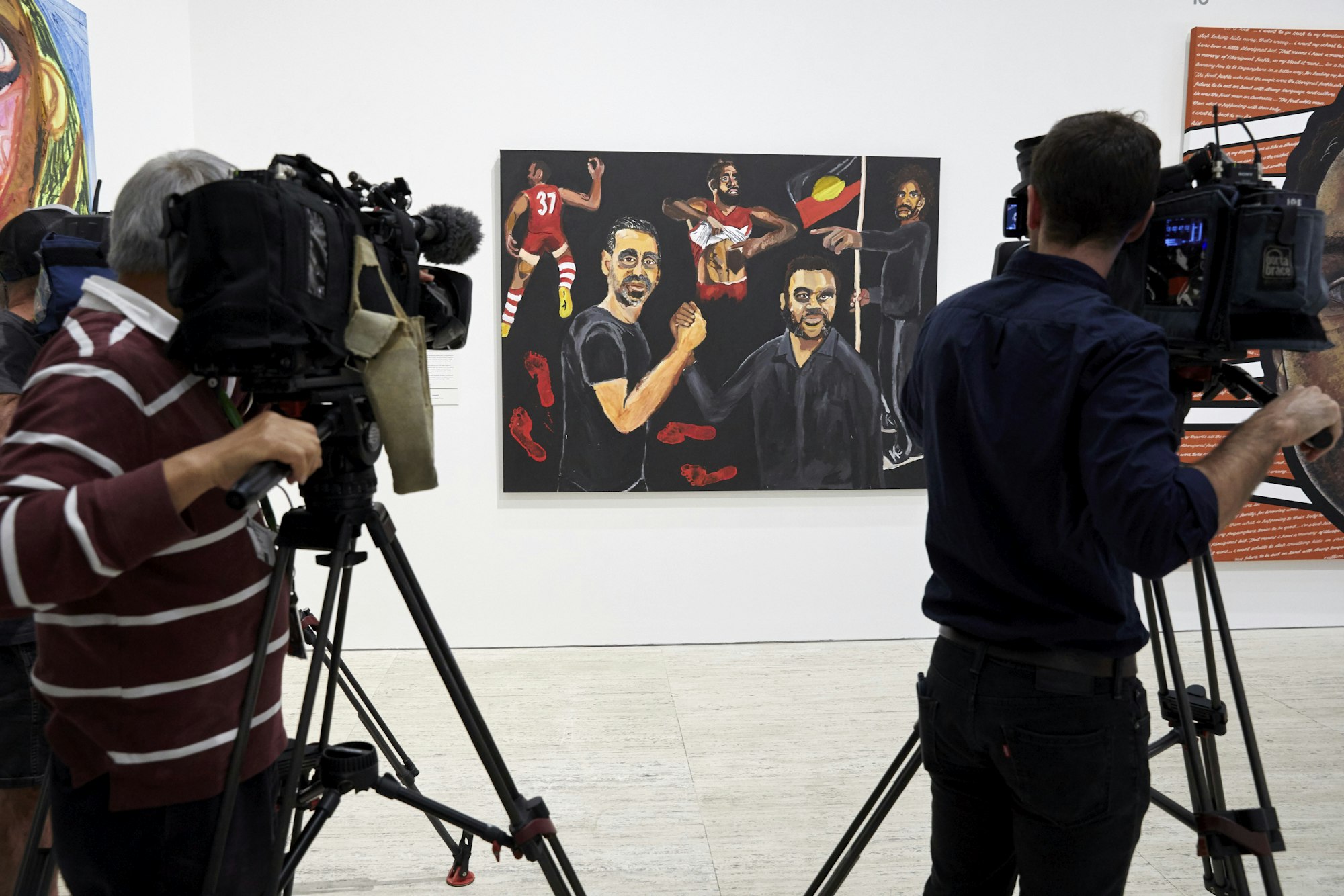 Archibald, Wynne and Sulman Prize opening