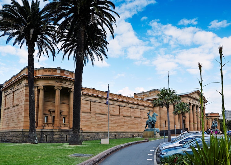 Exterior view of the Art Gallery of NSW