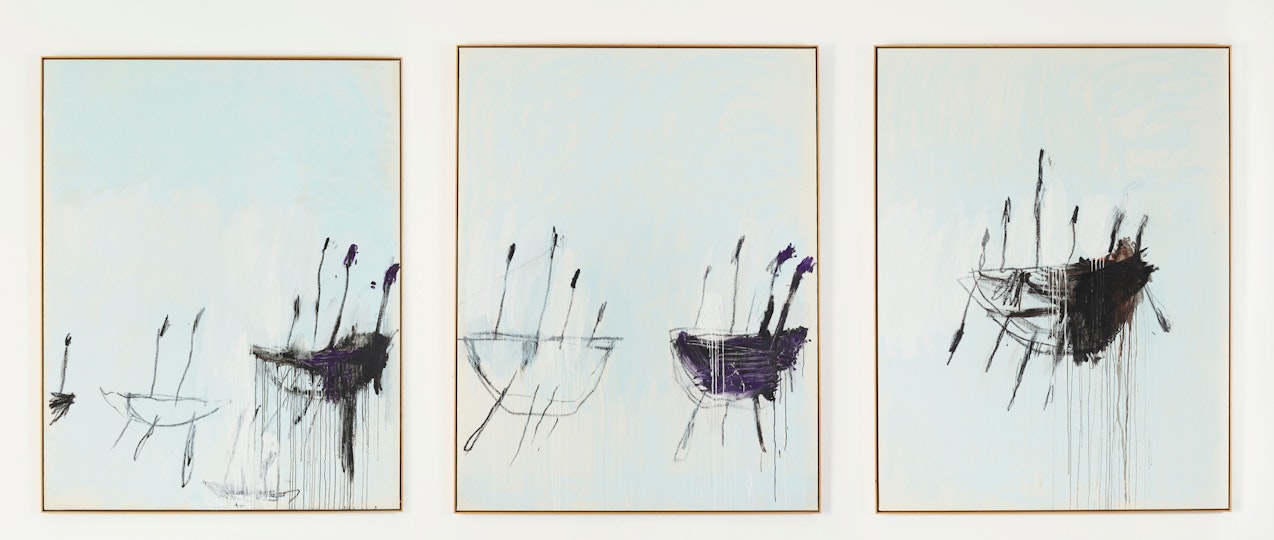 Cy Twombly, Three studies from the Temeraire