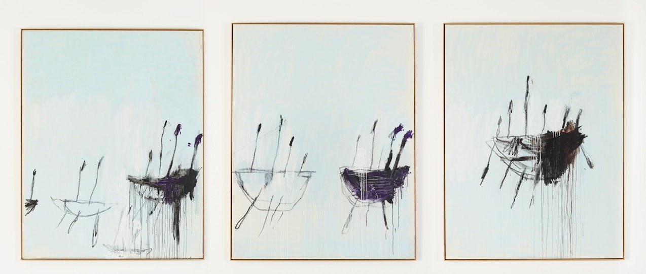 Cy Twombly, Three studies from the Temeraire 