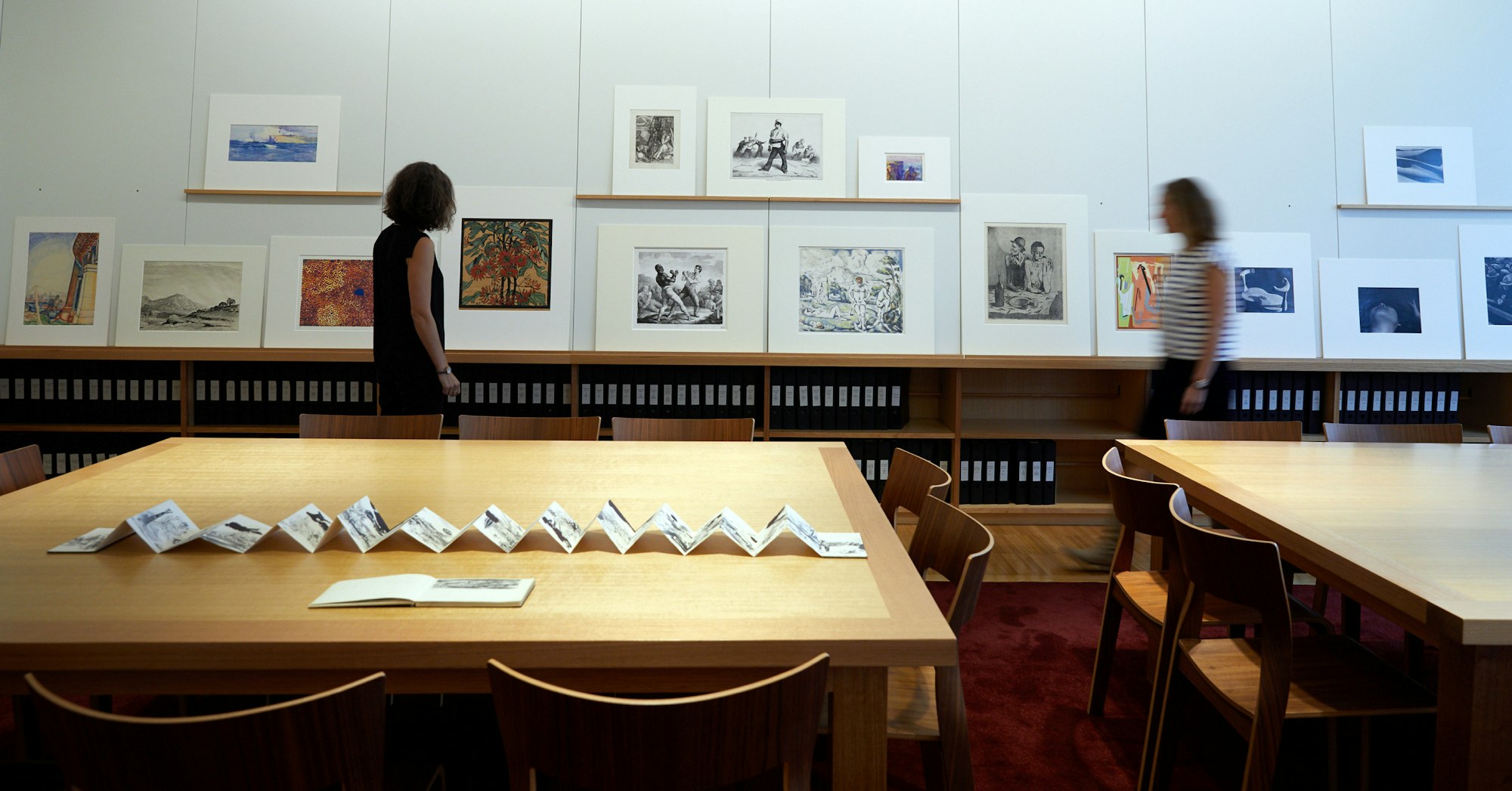 Study room at the Art Gallery of NSW