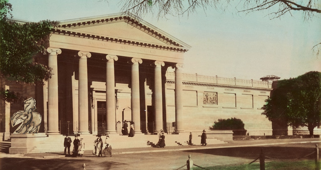 Exterior view of the Art Gallery of NSW