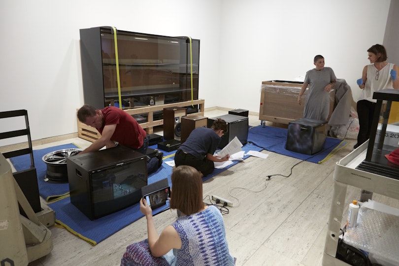 Behind-the-scenes: time-based media conservation.