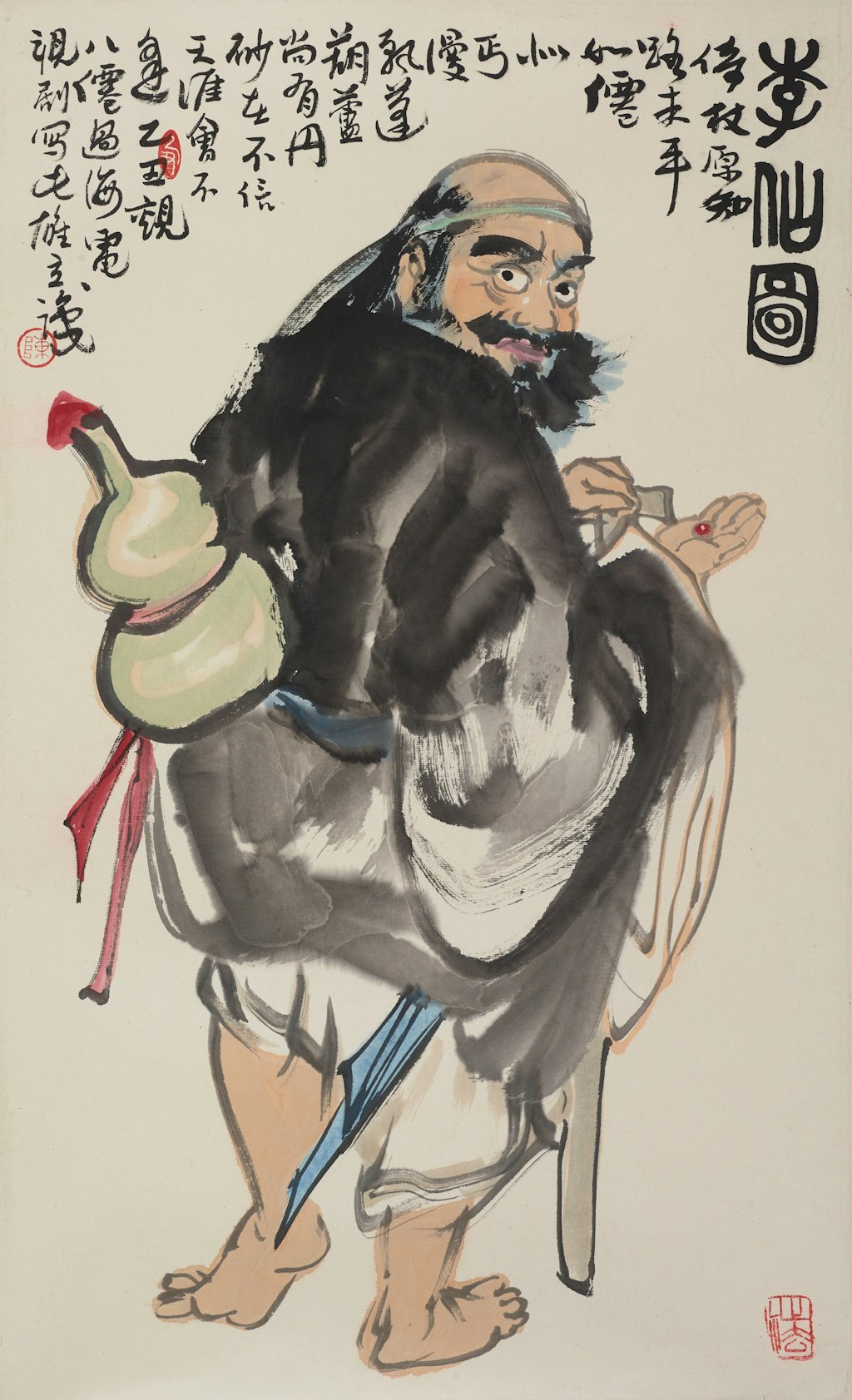 Chen Xiongli Immortal man 1985, Art Gallery of New South Wales © Chen Xiongli