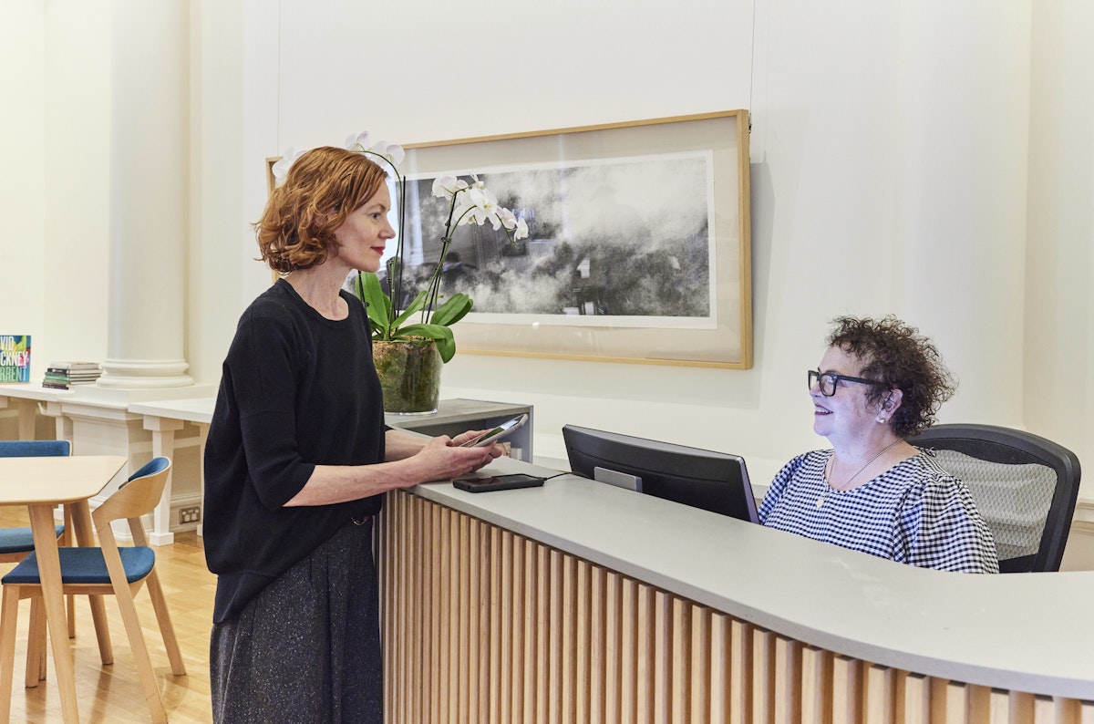 Members Lounge at the Gallery.