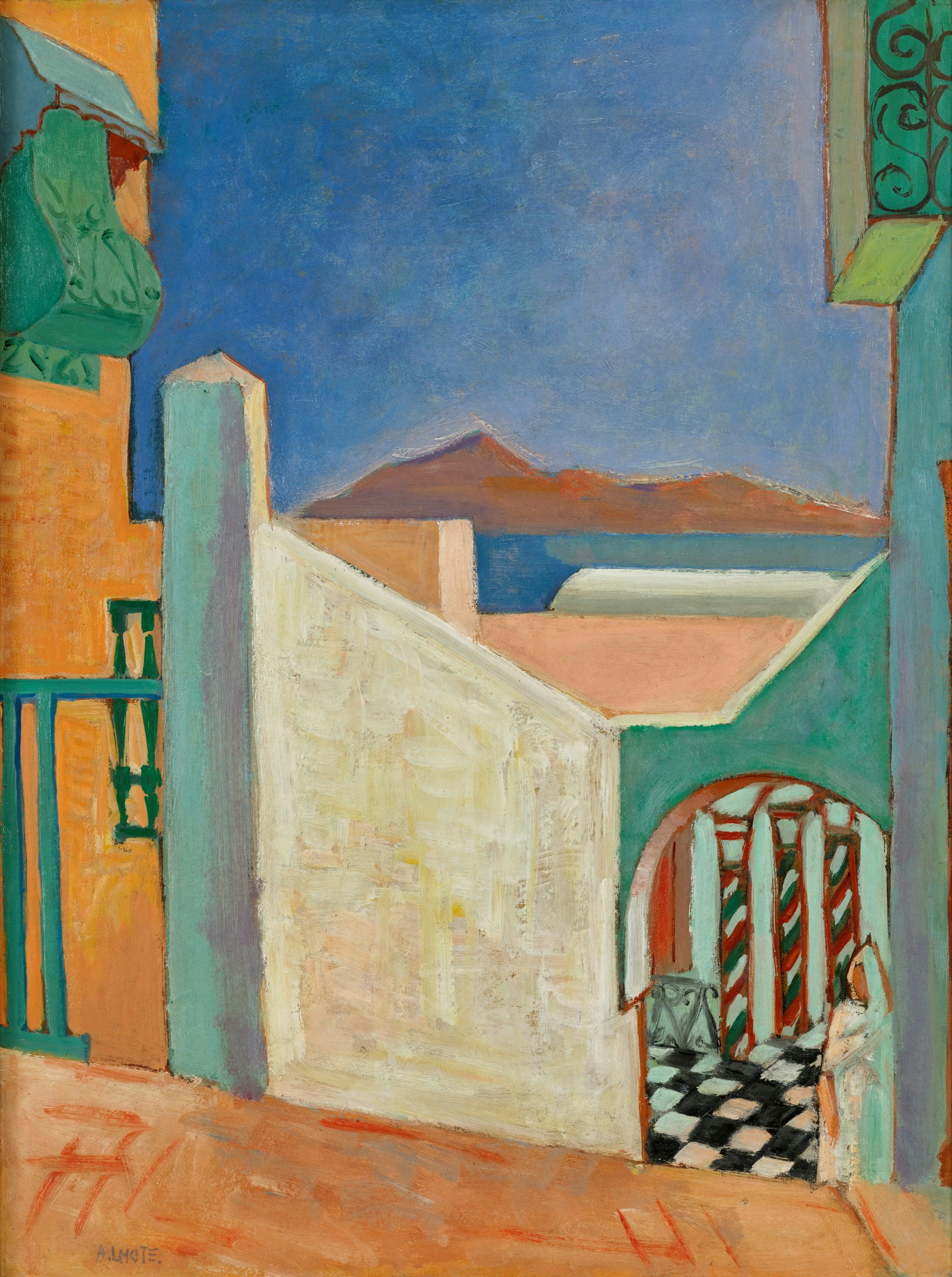 André Lhote 'Maison à Tunis' 1929 