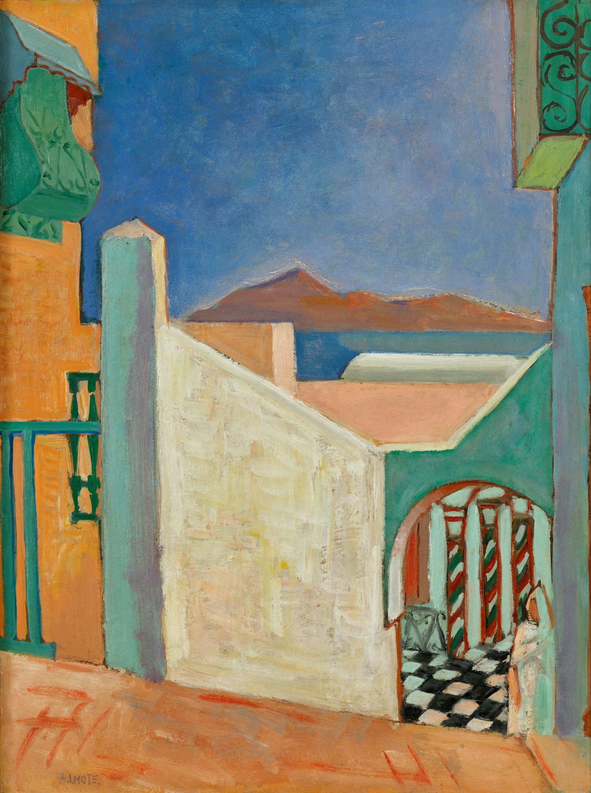 André Lhote 'Maison à Tunis' 1929 