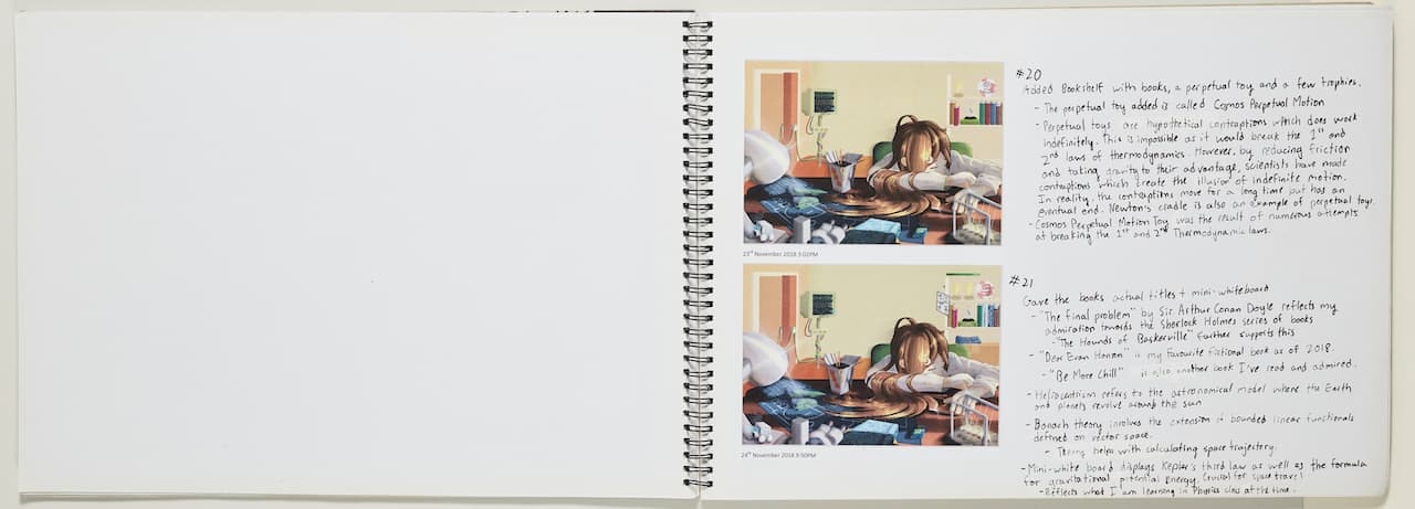 Work by Gordon Wang