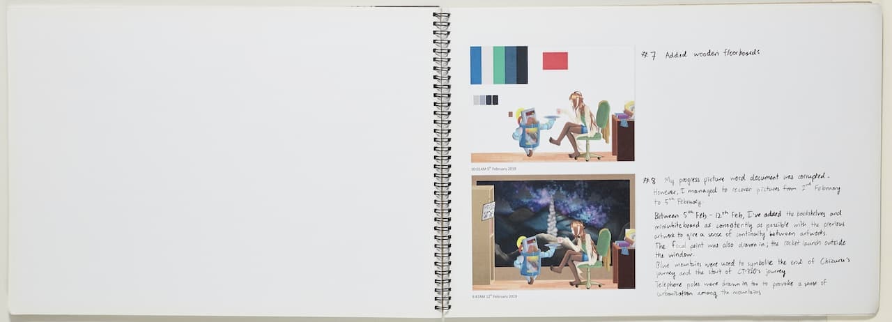 Work by Gordon Wang