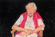 Peter Wegner Portrait of Guy Warren at 100, Archibald Prize 2021 winner