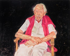 Peter Wegner Portrait of Guy Warren at 100, Archibald Prize 2021 winner