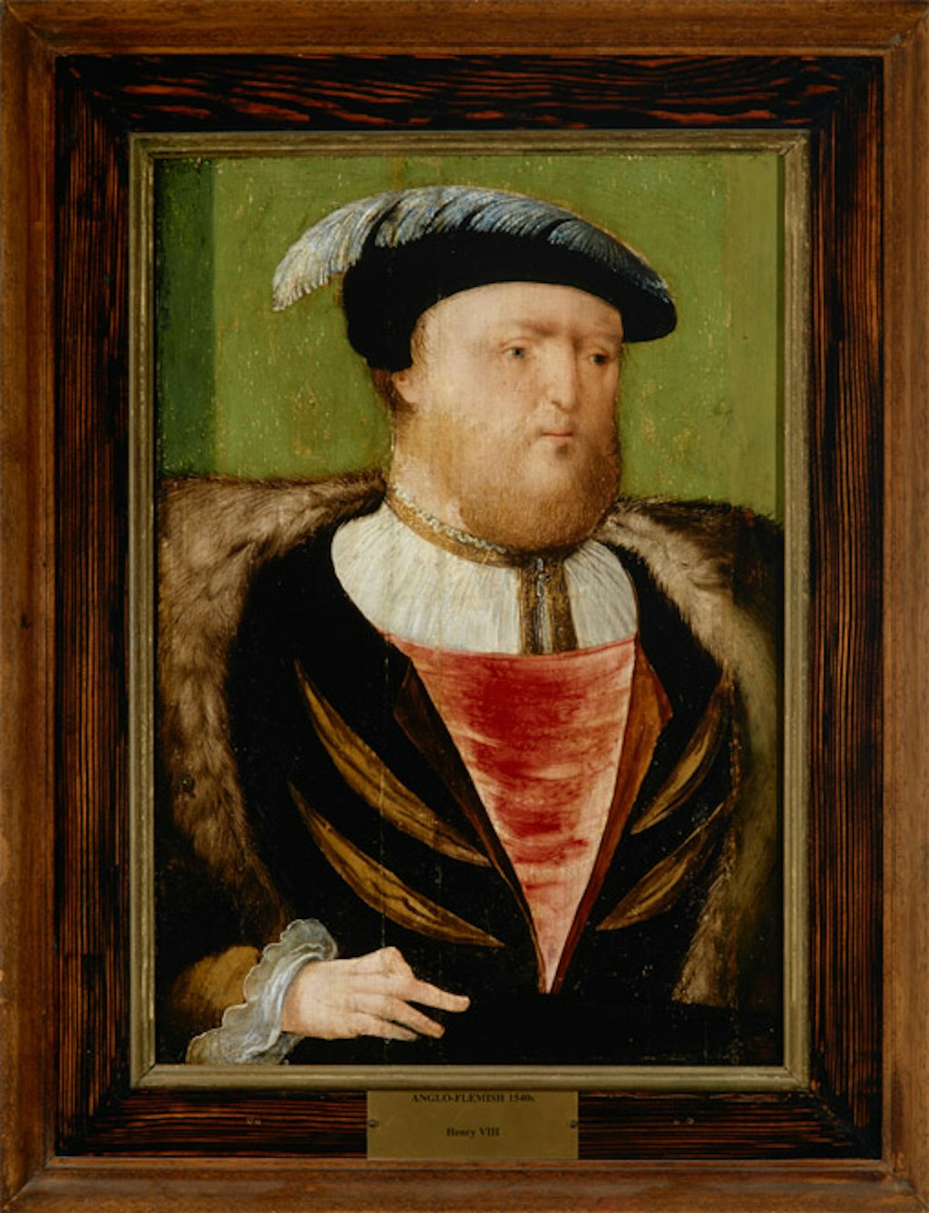 The Art Gallery of NSW’s ??Henry VIII?? in the 20th-century frame, as it was acquired in 1961