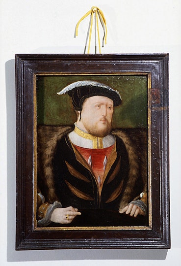 The National Portrait Gallery’s Henry VIII in its original frame.