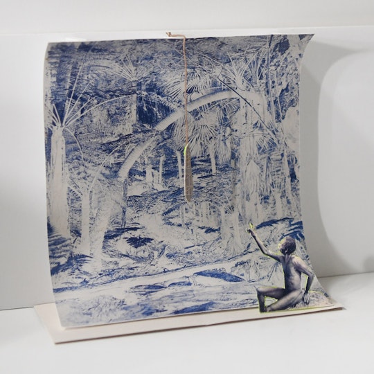 A maquette supplied by the artist to illustrate the concept of the curve